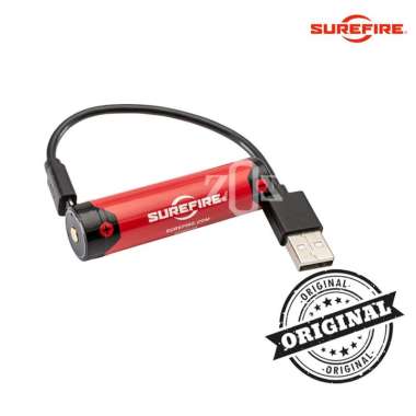Baterai Battery Surefire SF18650B Micro USB Lithium-Ion Rechargeable