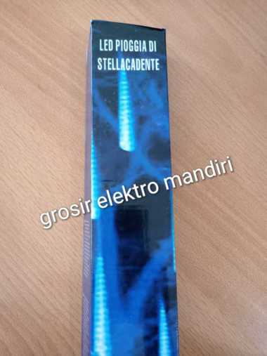 Lampu Meteor merah putih LED Hujan / Jatuh Rain Snow Taman Hias Meteor