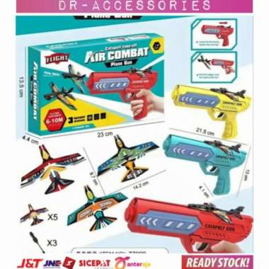 Mainan Tembakan Pistol Ketapel Pesawat Terbang Airplane Launcher Toys