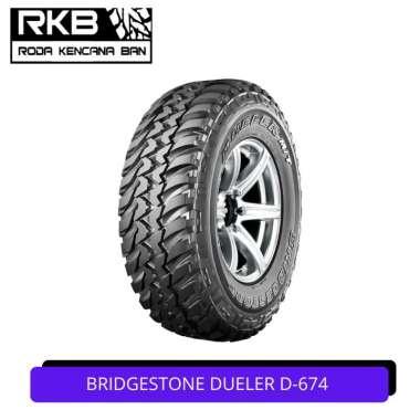 Ban Mobil Bridgestone Dueler M/T D-674 ukuran 215/75 R15