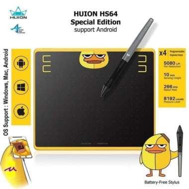 Huion HS64 special edition Chips & Co