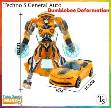 Mainan Figure Robot Transformers Deformation Bumblebee bumblebee