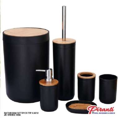 Set Alat Kamar Mandi / Premium Bathroom Set / - Isi 6pcs - JS210302