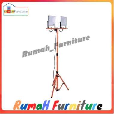 Krisbow Lampu Kerja LED 2x30 Watt 2 Meter Lampu Sorot Lampu Proyek