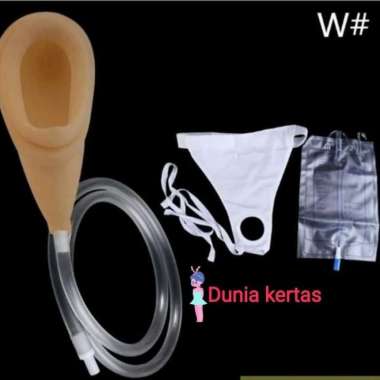 Alat Bantu Kencing Silicon Pengumpul Air Seni Wanita Dewasa