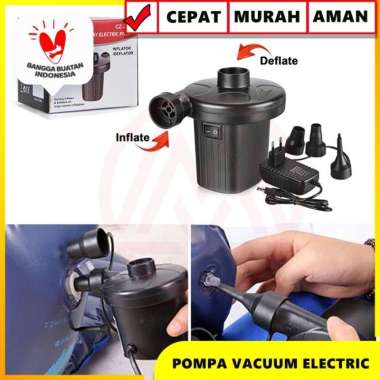 ELECTRIC VACUMM POMPA LISTRIK KASUR ANGIN PELAMPUNG SOFA ANGIN TIUP