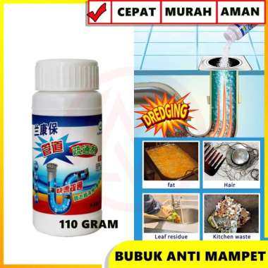 BUBUK ANTI SUMBAT BUBUK ANTI MAMPET PEMBERSIH SALURAN AIR PIPA MAMPET