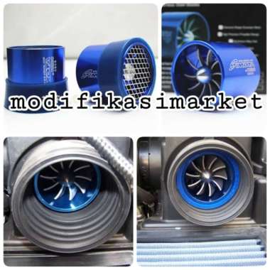 SIMOTA TURBO VENTILATOR SINGLE BLADE DENGAN SARINGAN HAWA SIZE SMALL