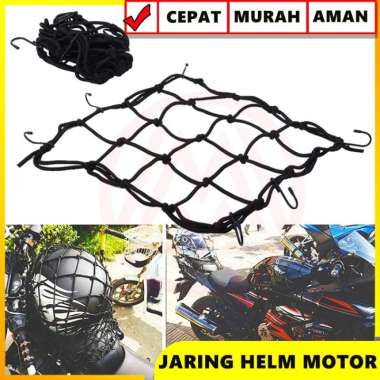 TALI JARING BARANG JARING GOJEK JARING HELM MOTOR PENGIKAT HELM MOTOR
