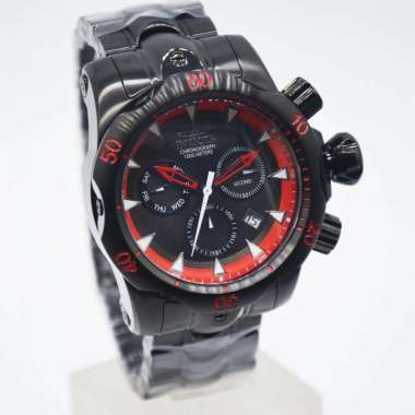 Jam Tangan Pria Invicta 26636 Rantai Hitam Original Swiss Made