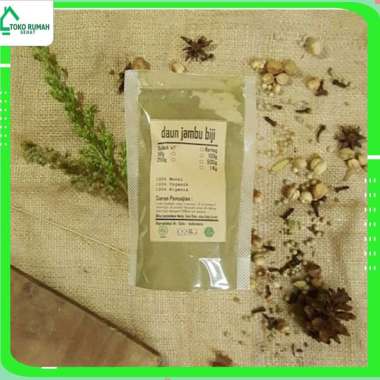 DAUN JAMBU BIJI BUBUK 100 GRAM - Psidium Guajava - MURNI - JSR