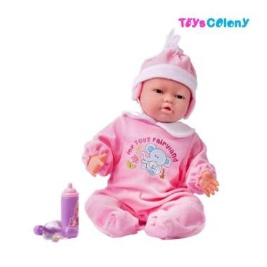 Mainan Anak/Boneka Bayi/Boneka Bibi/33078 Merah Muda