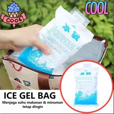 AliMaMa - ICE GEL BAG - Pendingin Jelly Dry Es Pack Beku Cooler Gabag Asi Tas Bekal Frozen Food Mura