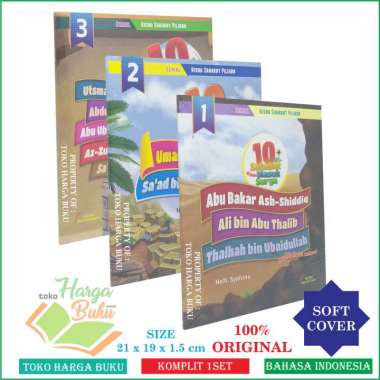 10 Sahabat di Jamin Masuk Surga Buku Anak [3 Jilid] - Serial Kisah Sahabat Pilihan 10 Sahabat Nabi y