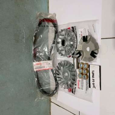 PKT CVT KOMPLIT RUMAH ROLLER ASSY+KIPAS ROLLER ONLY+V BELT ONLY YAMAHA MIO M3 MIO Z 125 CC ORI 2PH