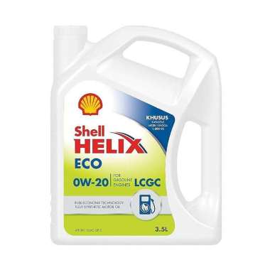 Oli Shell Helix ECO Full-Synthetic 0W-20 3.5 L