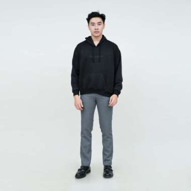 Houseofcuff Jaket Polos Jumper Hoodie Sweater Warna Hitam L