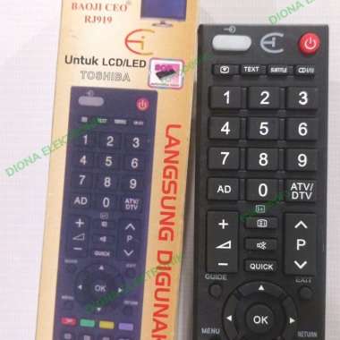 remote tv led/lcd TOSHIBA regza