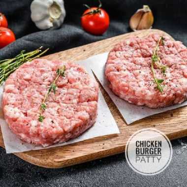 Premium Chicken Burger Patty Daging Ayam Halal 100gr