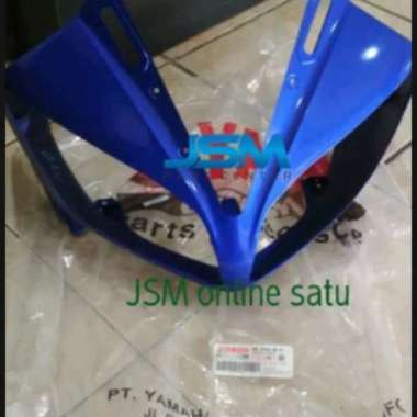 COVER LAMPU DEPAN BATOK DEPAN R15 V2 LAMA BIRU ORIGINAL YGP
