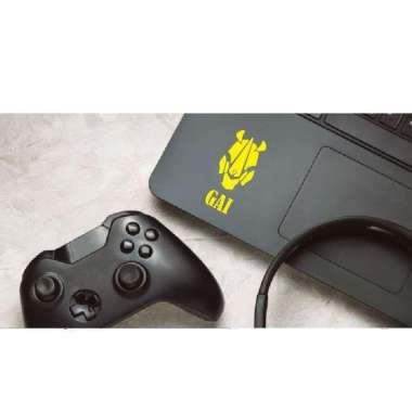 Stiker Cutting Laptop Kamen Rider Gai Logo Garskin Sepeda Casing HP