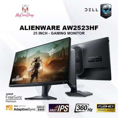 DELL ALIENWARE MONITOR GAMING 25 AW2523HF LED BACKLIT FULL HD 360HZ