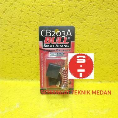 CB203A CARBON BRUSH BOSTEL ARANG SEPUL AUTO OTTO BULL CB-203A CB 203 A