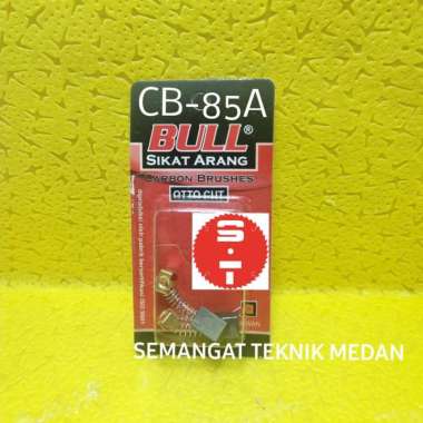 CB85A CARBON BRUSH BOSTEL ARANG SEPUL MESIN BULL CB-85A CB85 CB 85 A