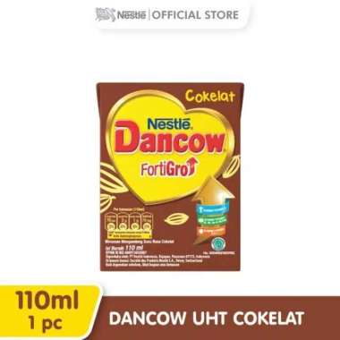 Promo Harga Dancow Fortigro UHT Cokelat 110 ml - Blibli