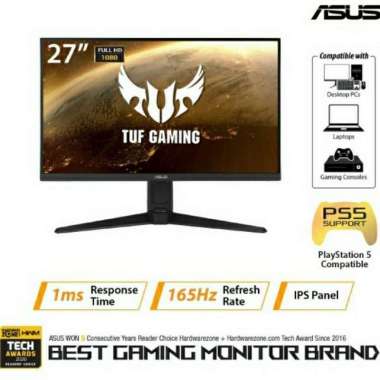 LED ASUS TUF Gaming VG279QL 1A HDR GAMING Monitor 27" FULLHD IPS 165Hz