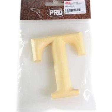 Huruf Rumah T Kayu 10 Cm
