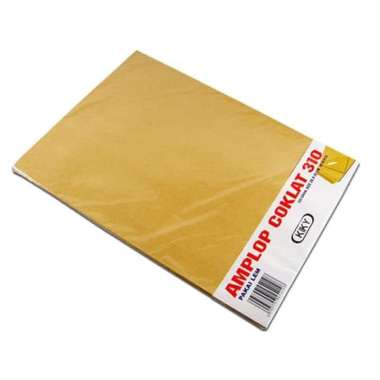 Nokida Amplop Coklat Tali Kiky F4 [1 Pack/10 Lembar] / Alat Perlengkapan Kantor / Amplop Lamar Kerja