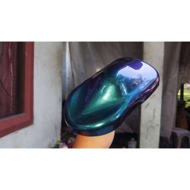 Cat motor hijau bunglon blue purple (hijau biru ungu) 100 ml