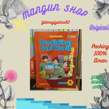 Buku Pendidikan Seni Musik Kelas 4 SD Kurikulum Merdeka Yudhistira