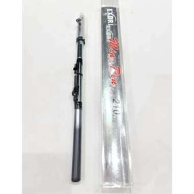 joran min pin antena telescopic carbon 210 exori minpin