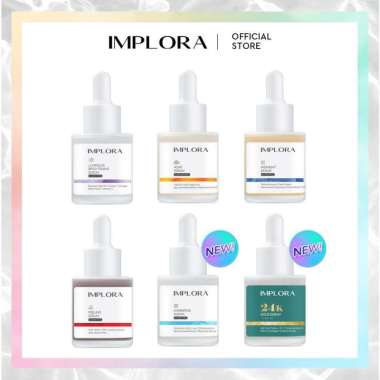 Implora Serum Wajah 20 ml / Glowing / Skincare / BPOM Acne Serum