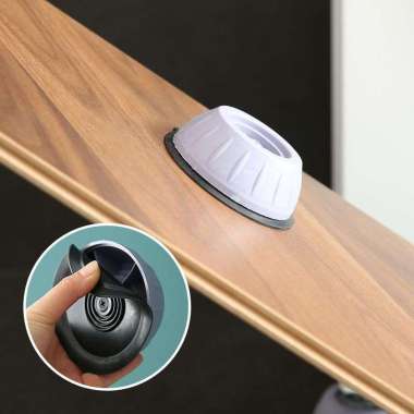 Tatakan Mesin Cuci Anti Slip Alas Kaki Meja Kursi Kulkas Anti Slip Bulat