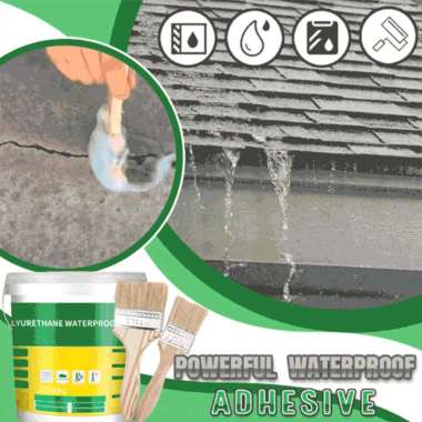 ORI- Lem Waterproof Transparan Anti Bocor Rembes Atap Retakan Dinding Lantai Granit Keramik 180ML LK