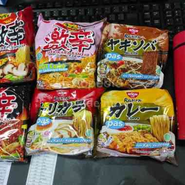 Mie Instant Nissin Ramen 5 bungkus Free Tumbler