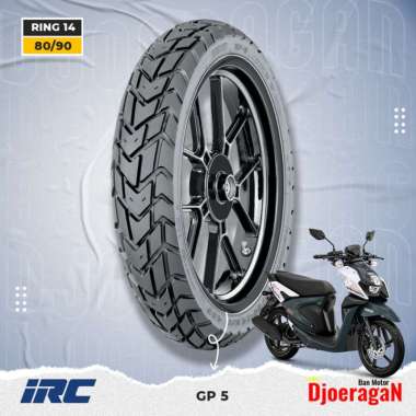 Ban Motor IRC GP5 Ring 14 80/90 Tubeless Beat Street X ride