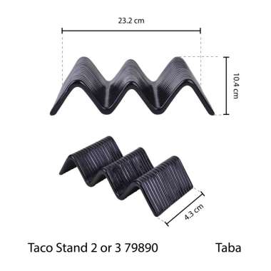 Sango StrEAT Taco Stand Large (Isi 2) Taba