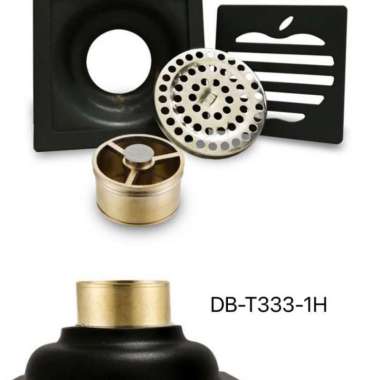 floor drain katup apel anti tikus Hitam