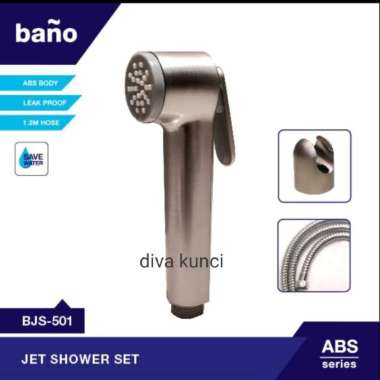 jet shower bano kepala besar stainles / shower cebok bano