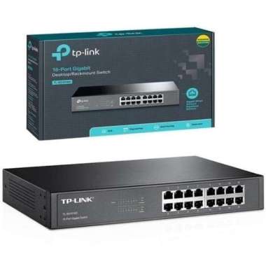 TP-LINK SWITCH HUB 16 PORT RACKMOUNT GIGABYTE TL-SG1016D