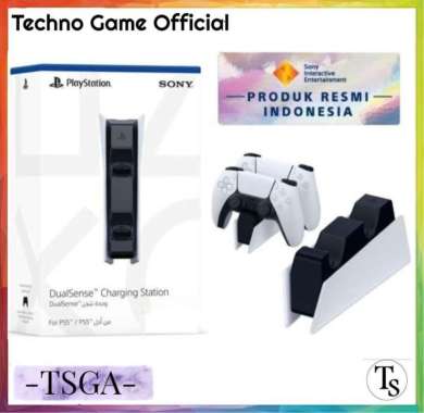 Sony Charging Station Stand Dualsense Stick Stik PS5 Original Sony Reg Indo