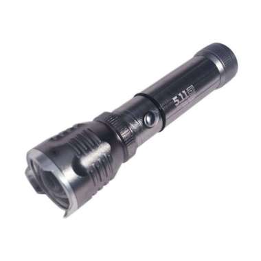 Senter Tactical 511 Silver Flashlight Waterproof
