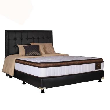 Airland 101 Springbed Full Set [Kasur + Divan + Sandaran] 120 x 200 Putih