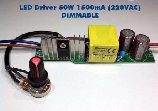 LED Driver 50W 1500mA (220VAC) - DIMMABLE