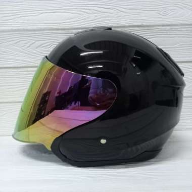 Flat Visor KYT KYOTO Venom Open Kaca KYT Kaca Helm OSBE RED GOLD