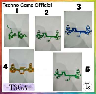 Papan PCB Plastik Flexible For Controller Stick Stik PS4 Fat Slim LED no 4